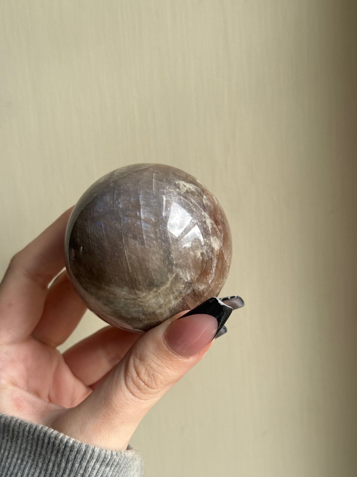 Moonstone sunstone sphere (a)