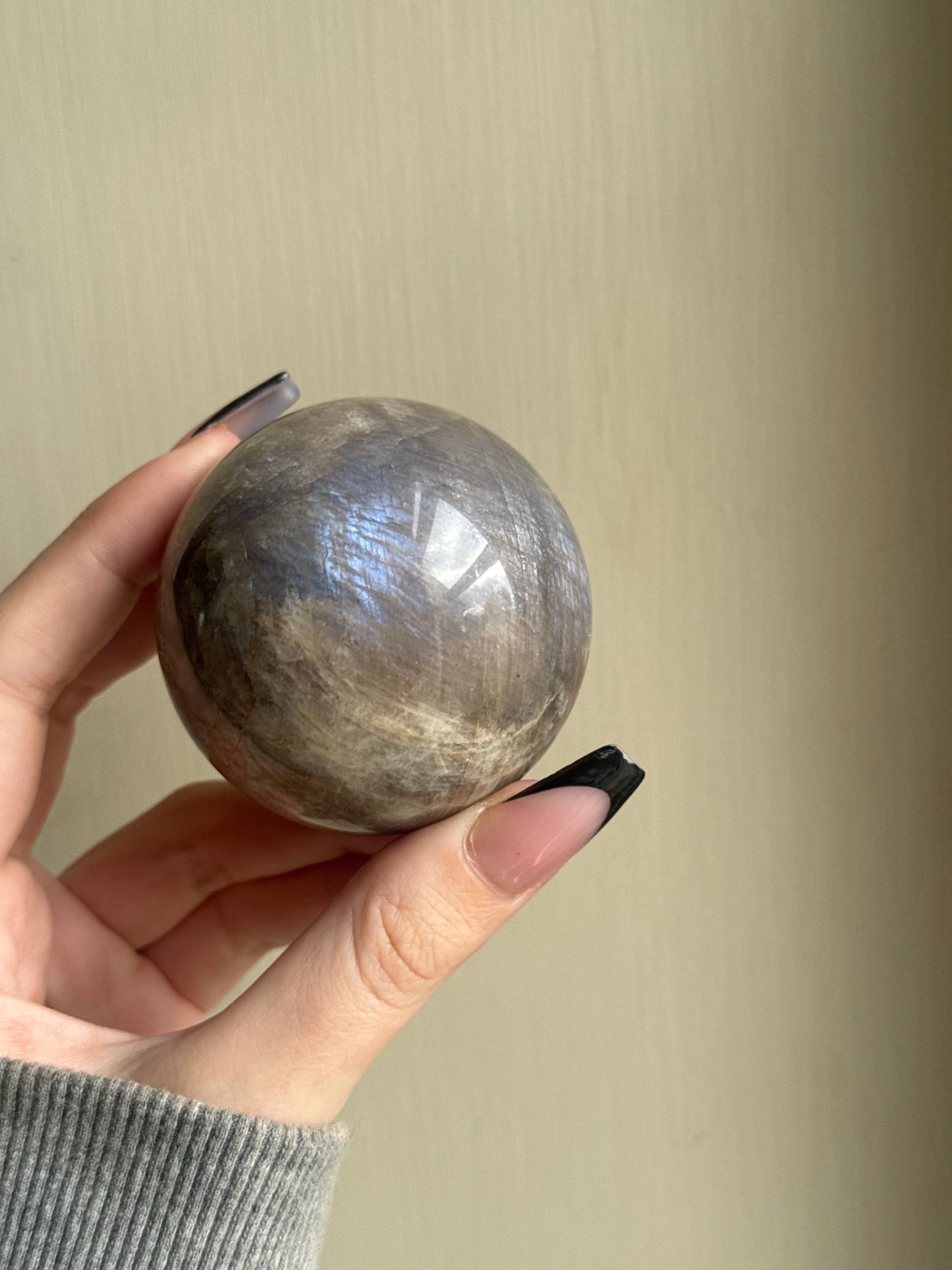 Moonstone sunstone sphere (a)
