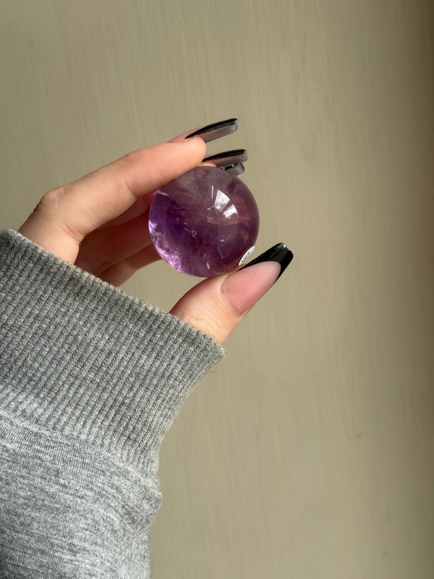 AAA grade amethyst sphere (a)