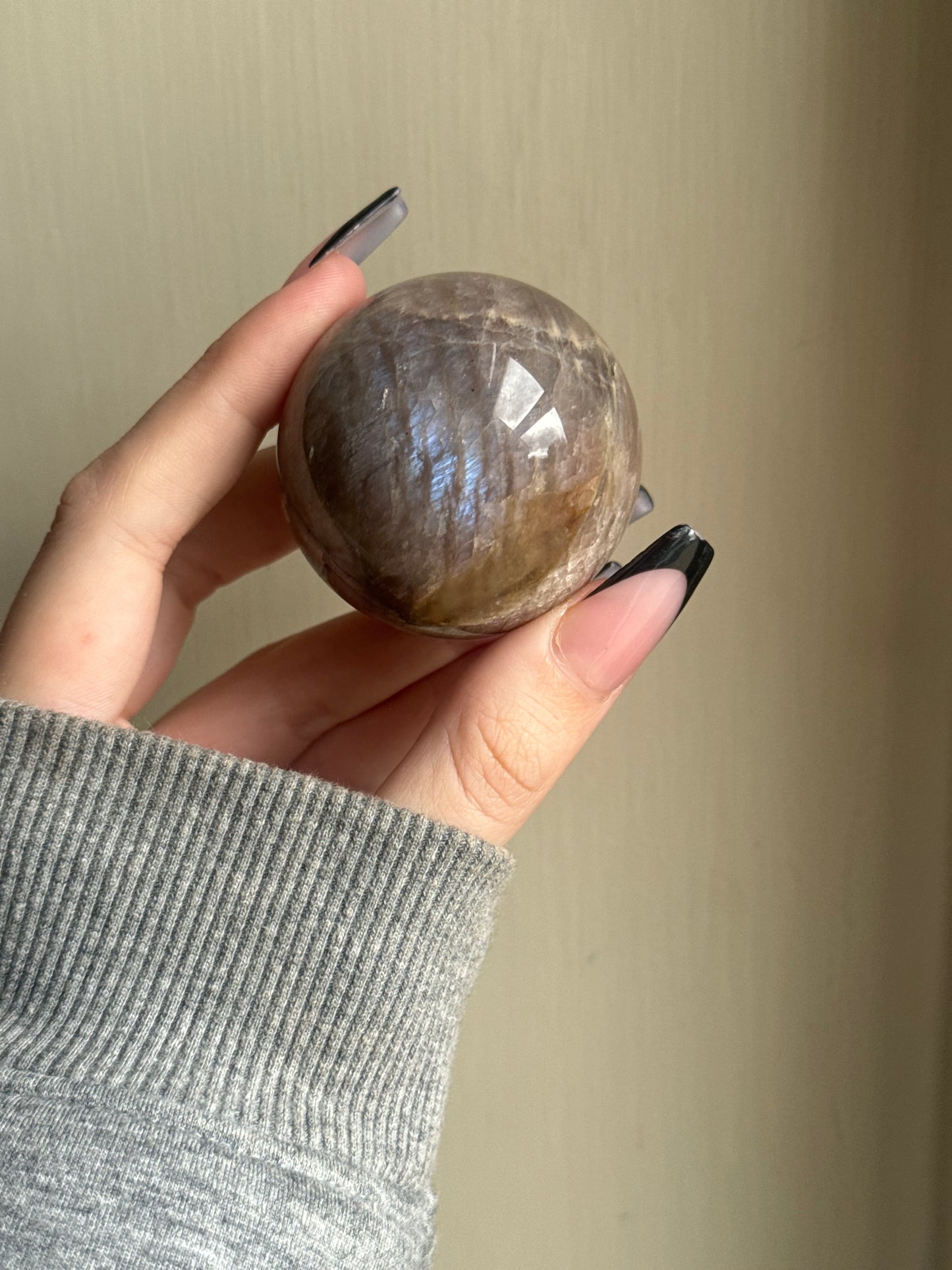 Moonstone sunstone sphere (b)