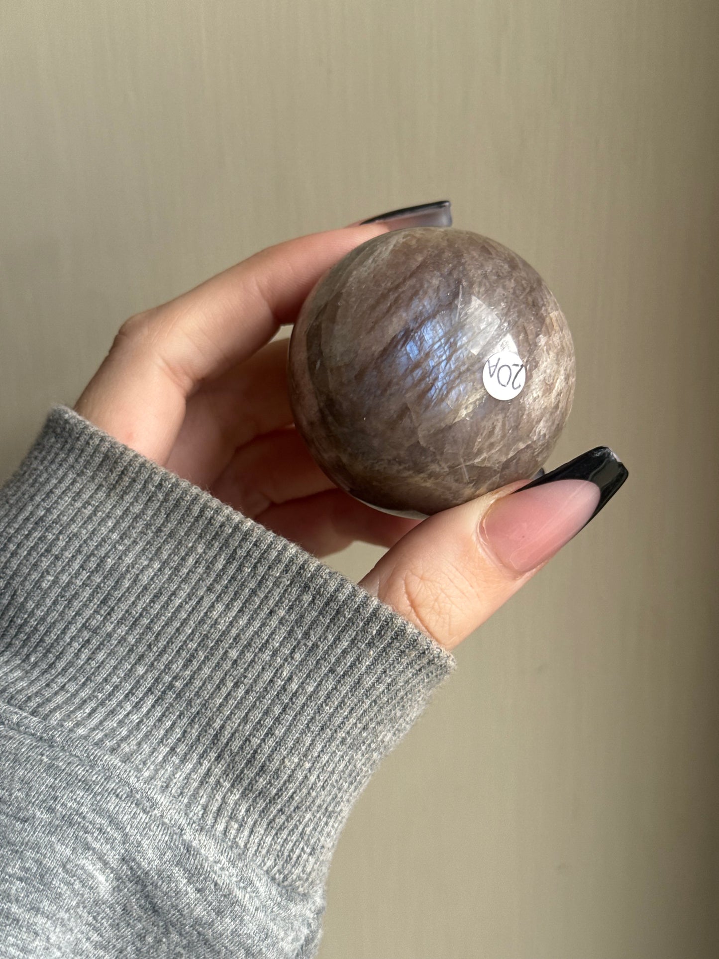 Moonstone sunstone sphere (b)