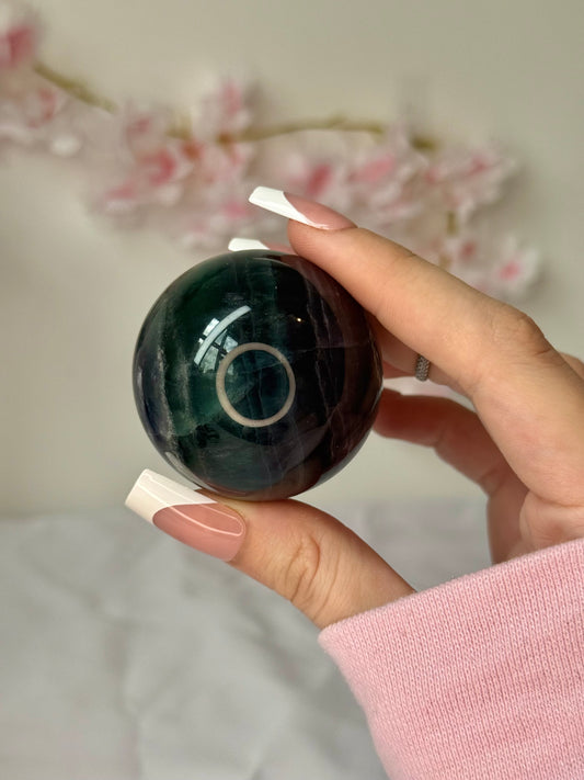 Fluorite sphere