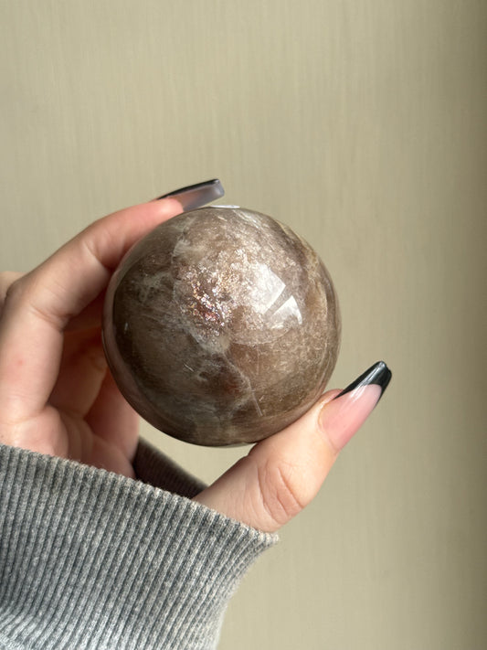 Moonstone sunstone sphere (a)